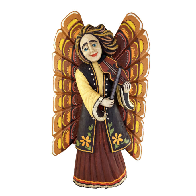 Angel wearing adorned robe - B. Parasion